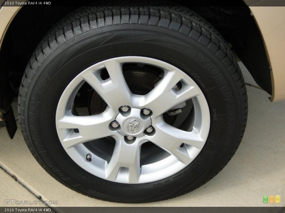 2010 Toyota RAV4 I4 4WD Wheel and Tire Photo #40047374