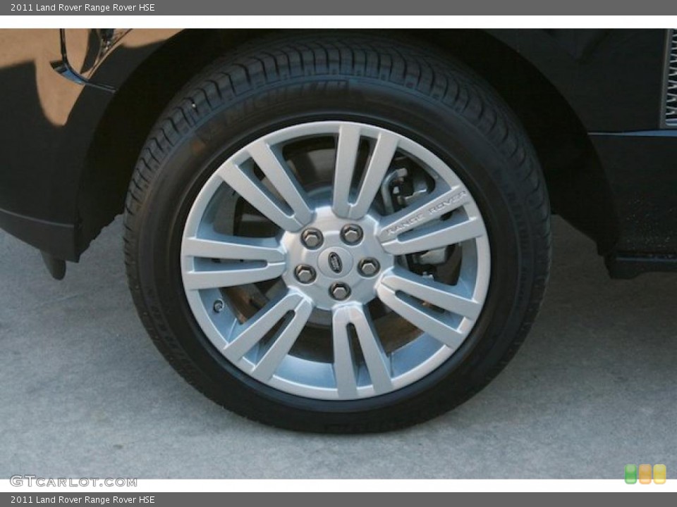 2011 Land Rover Range Rover HSE Wheel and Tire Photo #40048066