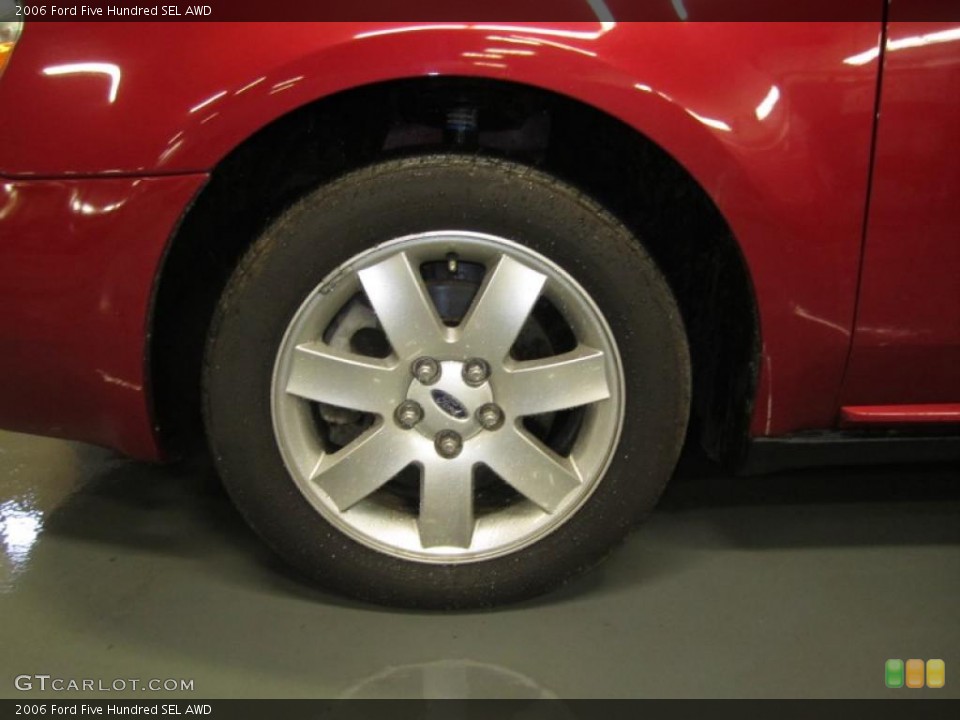 2006 Ford Five Hundred SEL AWD Wheel and Tire Photo #40048830