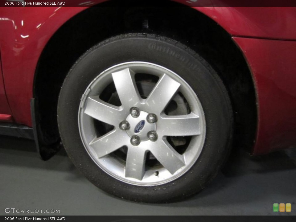 2006 Ford Five Hundred SEL AWD Wheel and Tire Photo #40048942