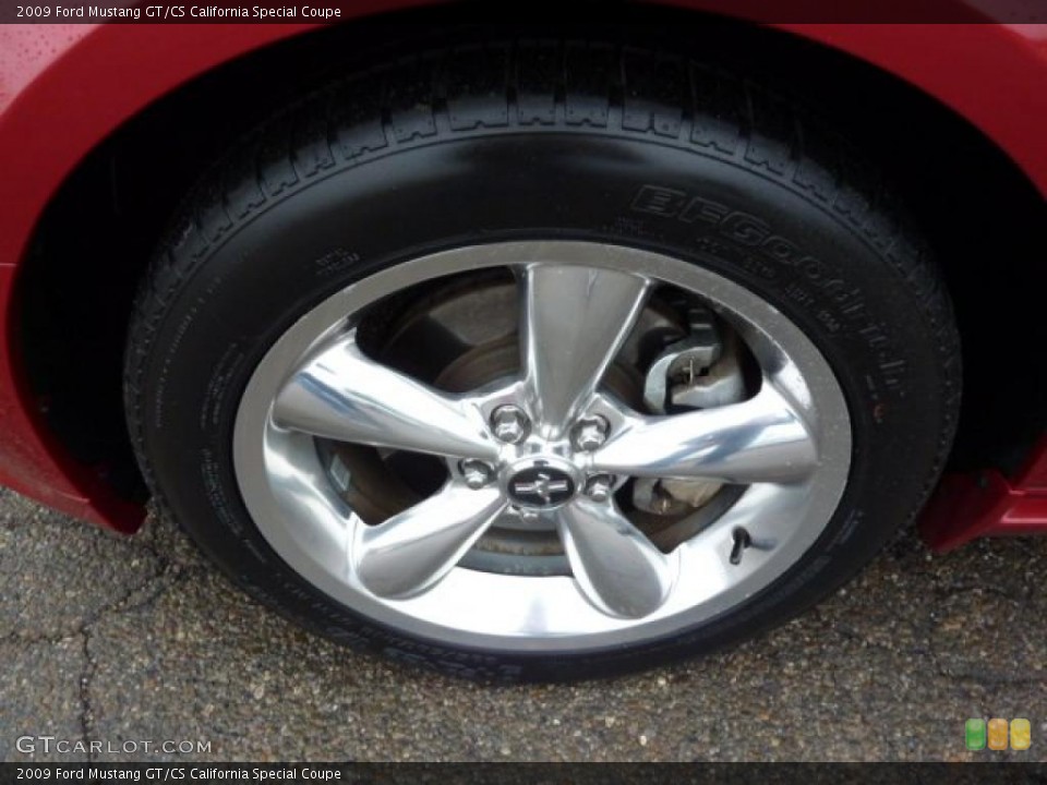 2009 Ford Mustang GT/CS California Special Coupe Wheel and Tire Photo #40051698