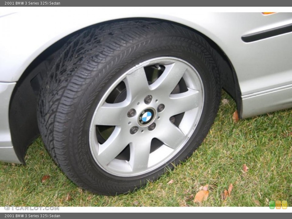 2001 BMW 3 Series 325i Sedan Wheel and Tire Photo #40051886