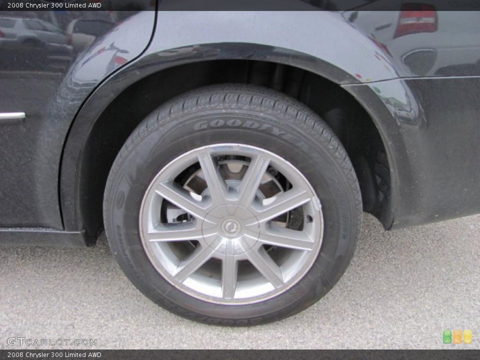 2008 Chrysler 300 Limited AWD Wheel and Tire Photo #40053975