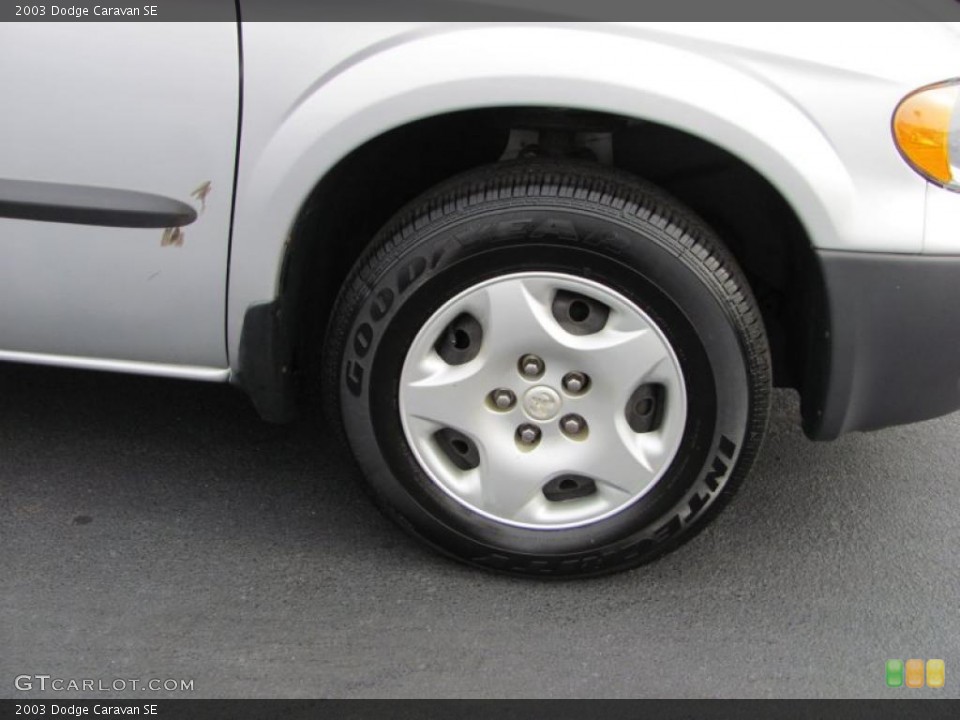 2003 Dodge Caravan SE Wheel and Tire Photo #40054469