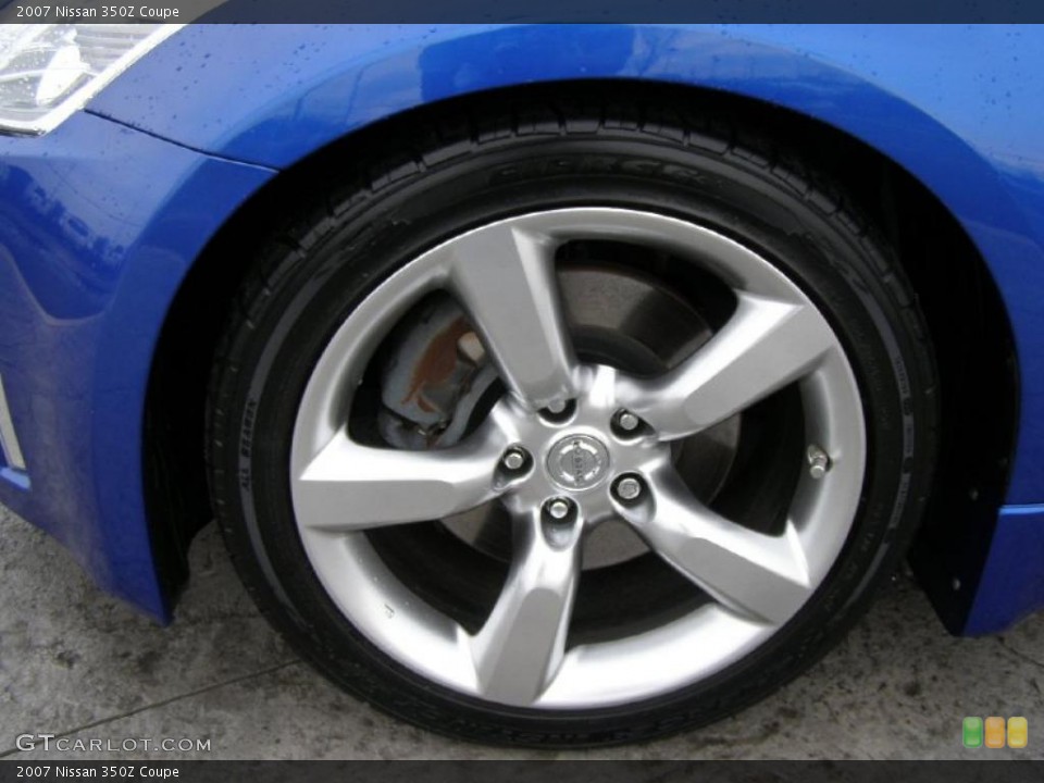 2007 Nissan 350Z Coupe Wheel and Tire Photo #40057487