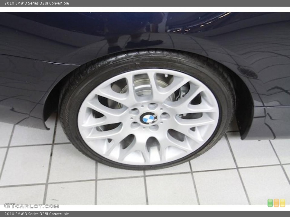 2010 BMW 3 Series 328i Convertible Wheel and Tire Photo #40059907
