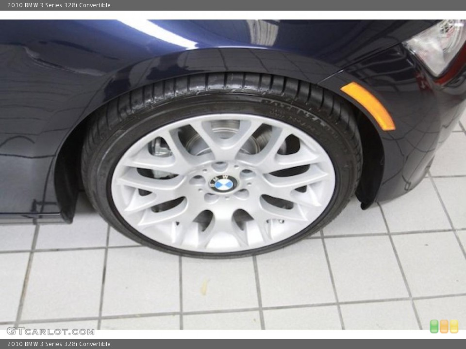 2010 BMW 3 Series 328i Convertible Wheel and Tire Photo #40059915
