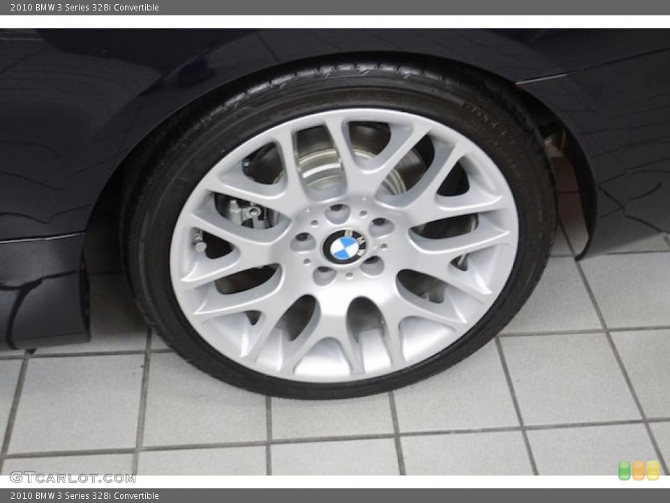 2010 BMW 3 Series 328i Convertible Wheel and Tire Photo #40060063