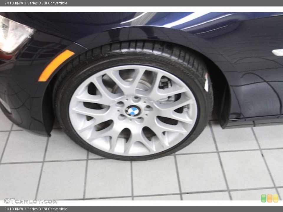 2010 BMW 3 Series 328i Convertible Wheel and Tire Photo #40060071