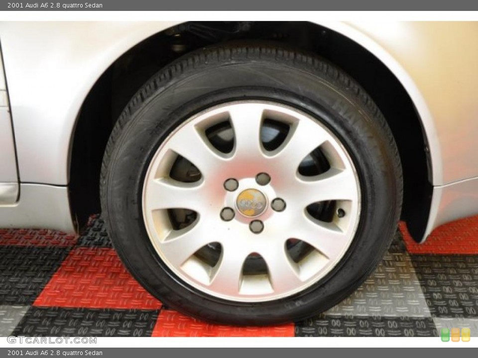 2001 Audi A6 2.8 quattro Sedan Wheel and Tire Photo #40062807