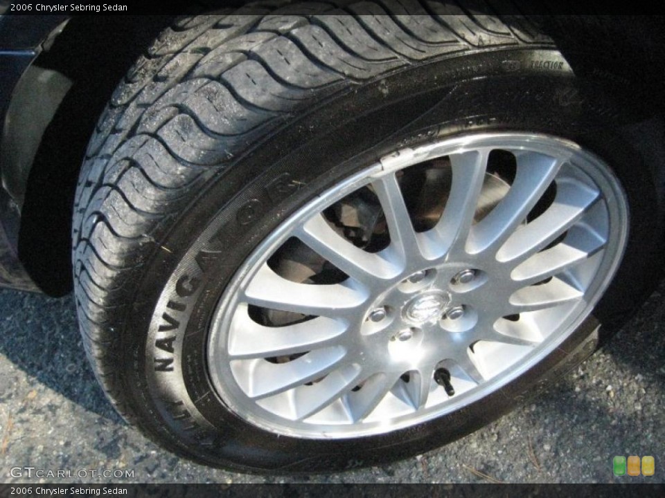 2006 Chrysler Sebring Sedan Wheel and Tire Photo #40065187