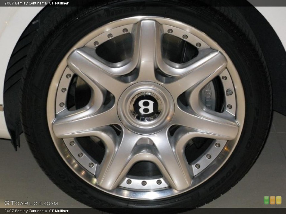 2007 Bentley Continental GT Mulliner Wheel and Tire Photo #40067399