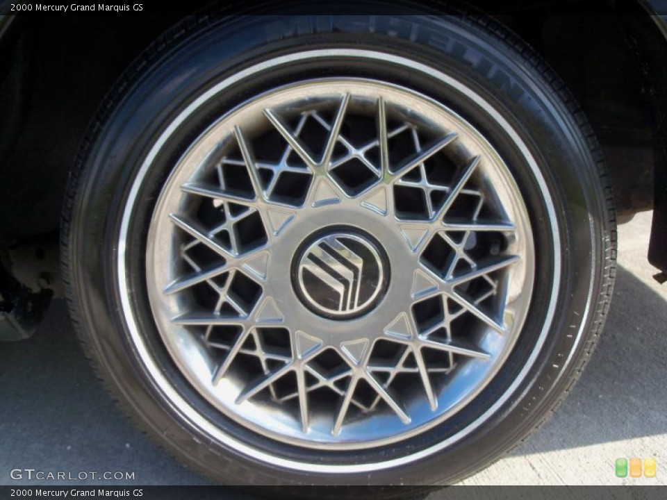 2000 Mercury Grand Marquis GS Wheel and Tire Photo #40077719