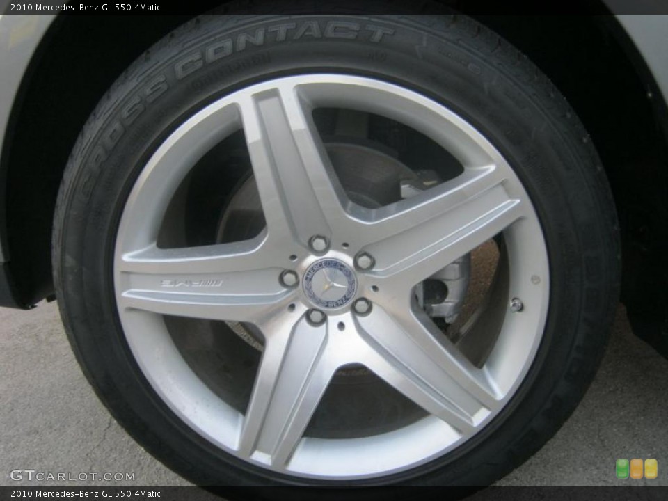 2010 Mercedes-Benz GL 550 4Matic Wheel and Tire Photo #40078363