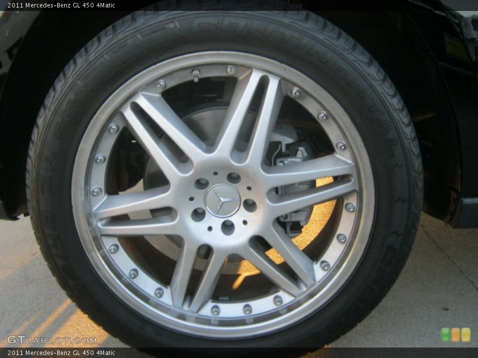 2011 Mercedes-Benz GL 450 4Matic Wheel and Tire Photo #40079099