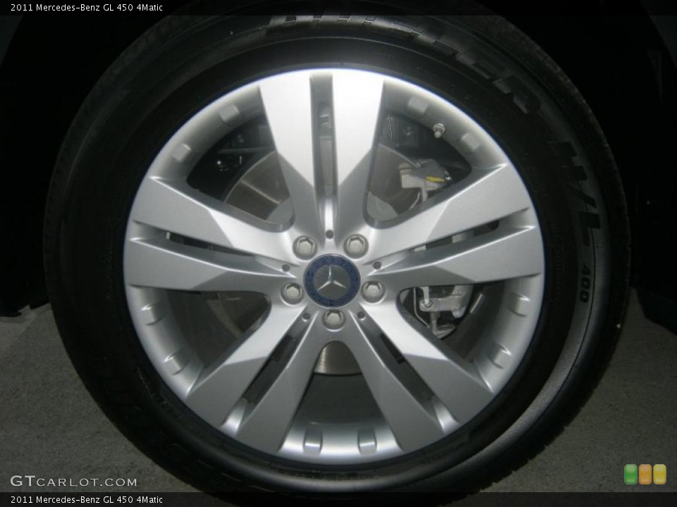 2011 Mercedes-Benz GL 450 4Matic Wheel and Tire Photo #40079187