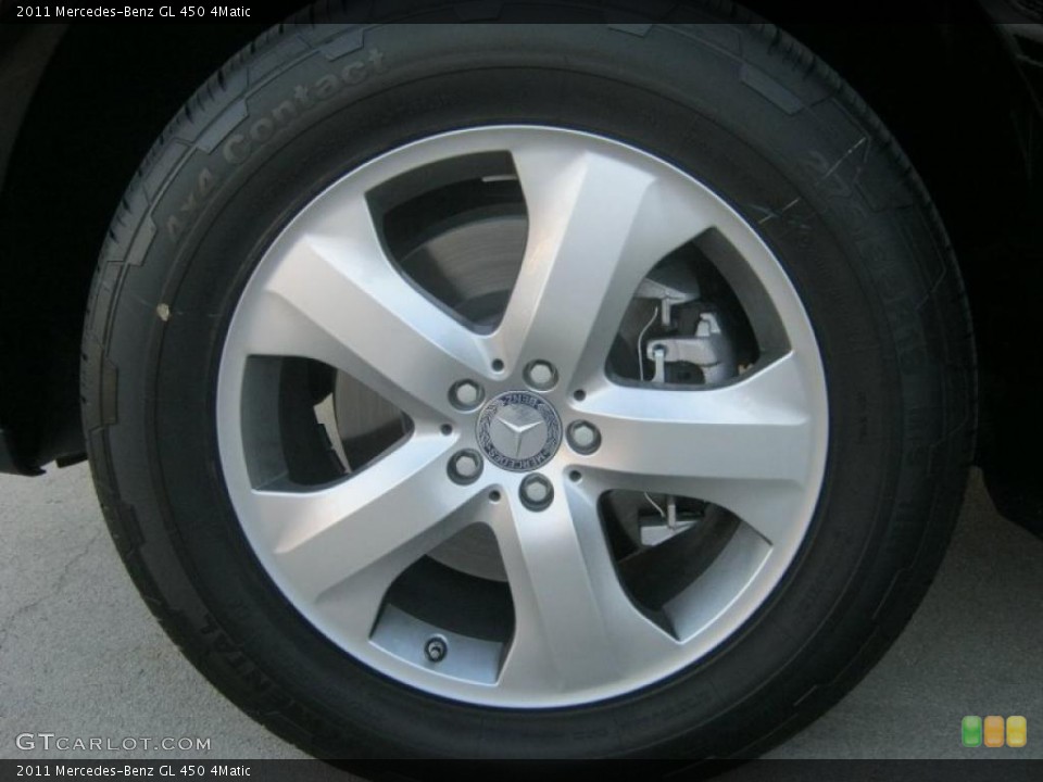 2011 Mercedes-Benz GL 450 4Matic Wheel and Tire Photo #40079479