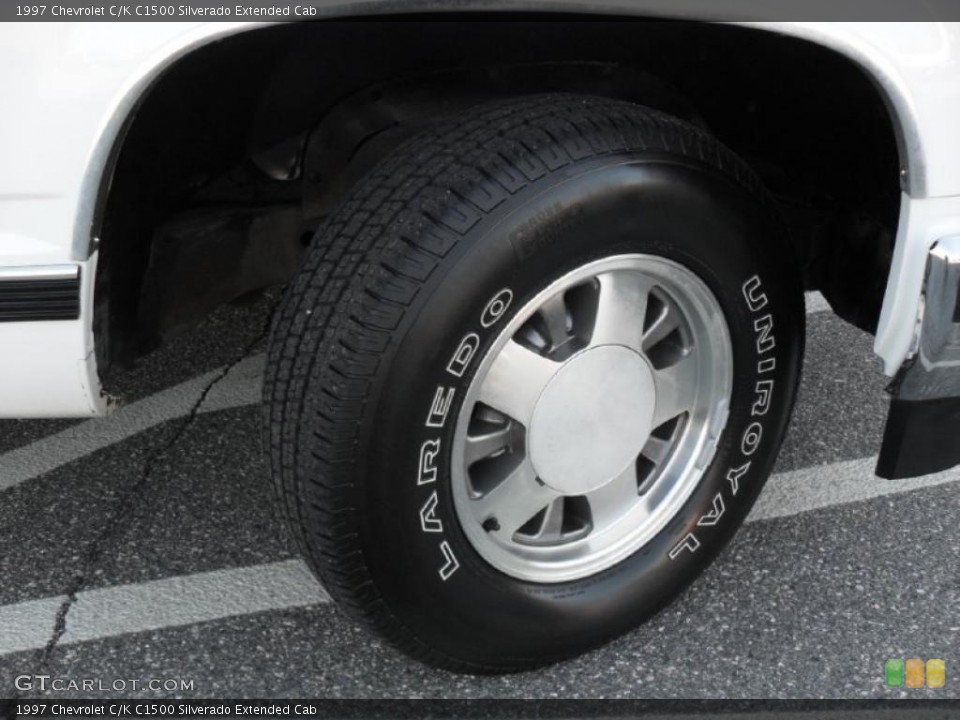 1997 Chevrolet C/K C1500 Silverado Extended Cab Wheel and Tire Photo #40080255