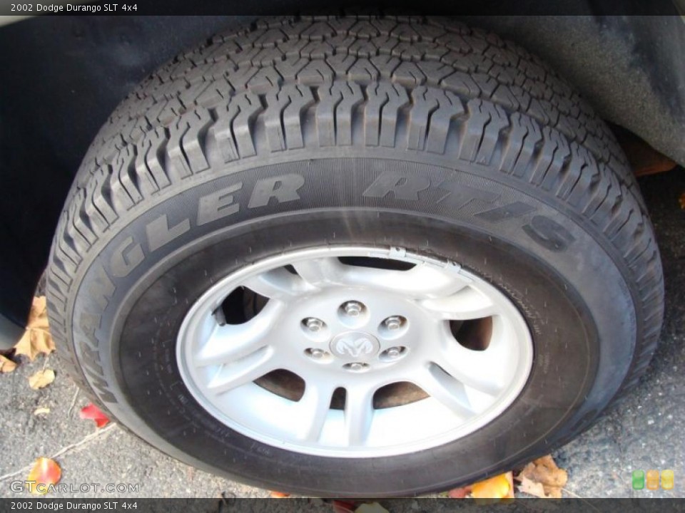 2002 Dodge Durango SLT 4x4 Wheel and Tire Photo #40080835