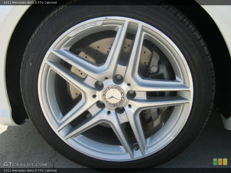 2011 Mercedes-Benz E 550 Cabriolet Wheel and Tire Photo #40081835