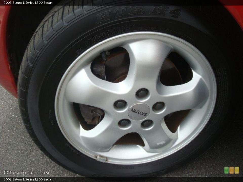 2003 Saturn L Series L300 Sedan Wheel and Tire Photo #40086311