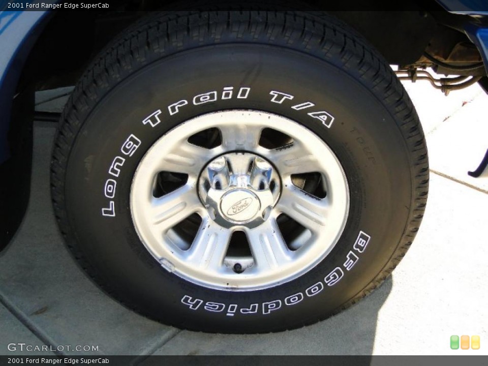 2001 Ford Ranger Edge SuperCab Wheel and Tire Photo #40087247