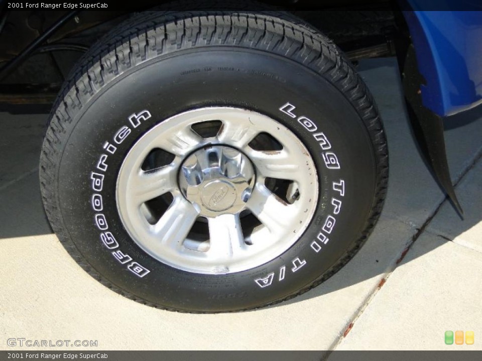 2001 Ford Ranger Edge SuperCab Wheel and Tire Photo #40087291