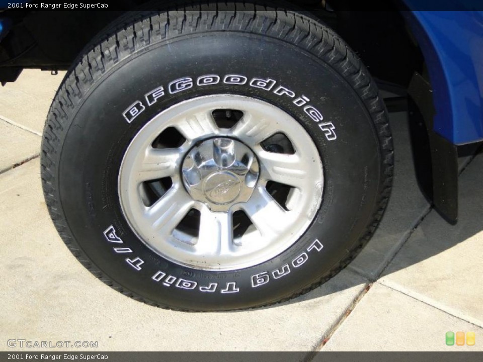 2001 Ford Ranger Edge SuperCab Wheel and Tire Photo #40087307