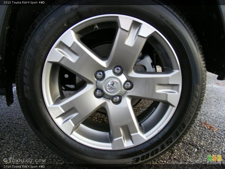 2010 Toyota RAV4 Sport 4WD Wheel and Tire Photo #40091663
