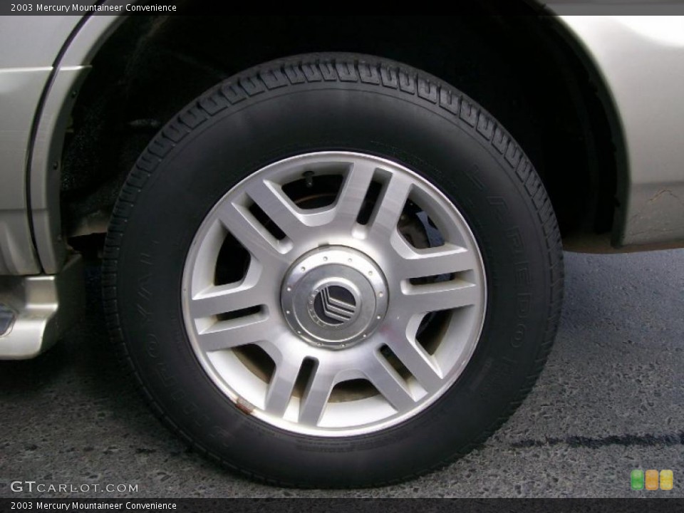 2003 Mercury Mountaineer Convenience Wheel and Tire Photo #40091887