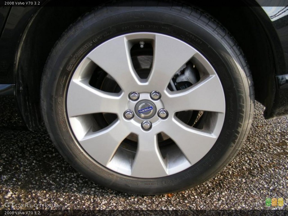 2008 Volvo V70 3.2 Wheel and Tire Photo #40092563