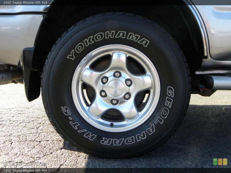 2002 Toyota 4Runner Custom Wheel and Tire Photo #40099707