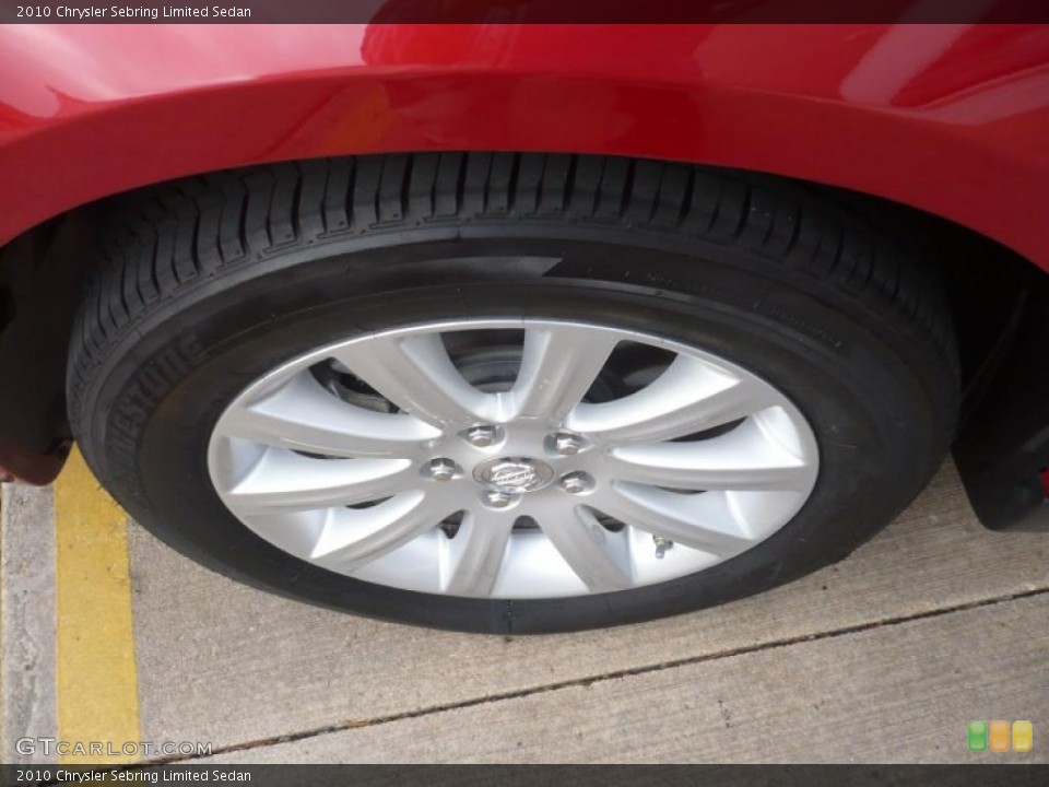 2010 Chrysler Sebring Limited Sedan Wheel and Tire Photo #40100591