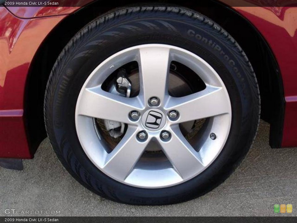 2009 Honda Civic LX-S Sedan Wheel and Tire Photo #40103487