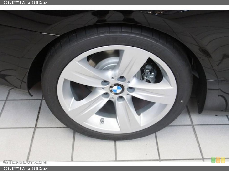 2011 BMW 3 Series 328i Coupe Wheel and Tire Photo #40109179