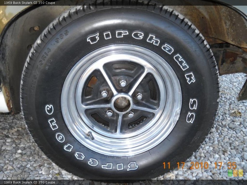 1969 Buick Skylark GS 350 Coupe Wheel and Tire Photo #40111419