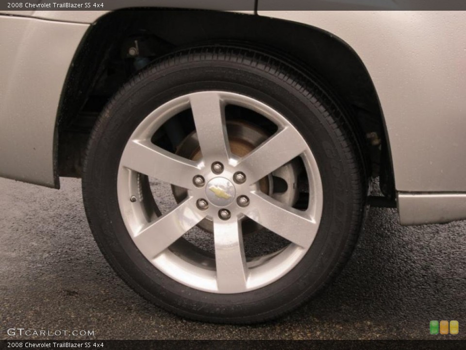2008 Chevrolet TrailBlazer SS 4x4 Wheel and Tire Photo #40120131