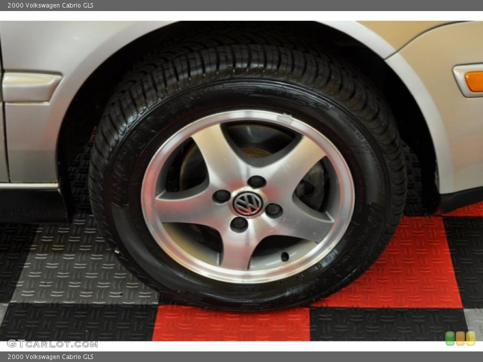 2000 Volkswagen Cabrio GLS Wheel and Tire Photo #40121179