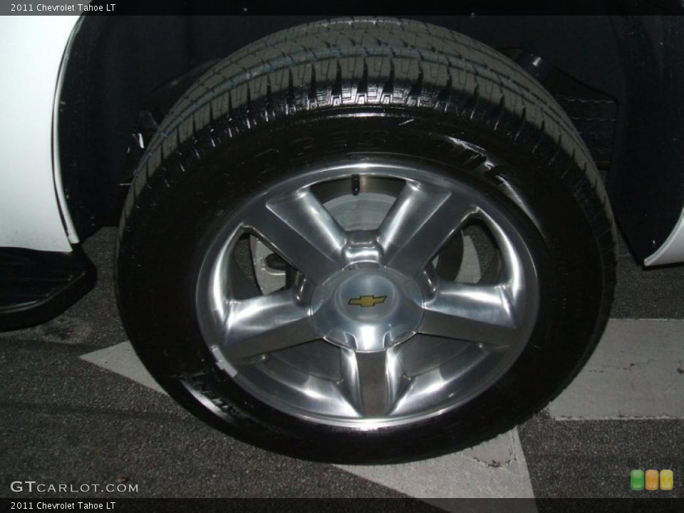 2011 Chevrolet Tahoe LT Wheel and Tire Photo #40126088