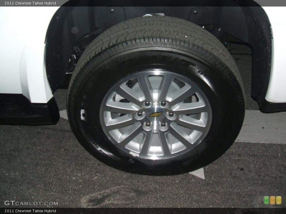2011 Chevrolet Tahoe Hybrid Wheel and Tire Photo #40126368