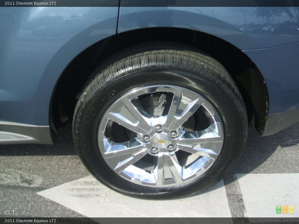 2011 Chevrolet Equinox LTZ Wheel and Tire Photo #40127416