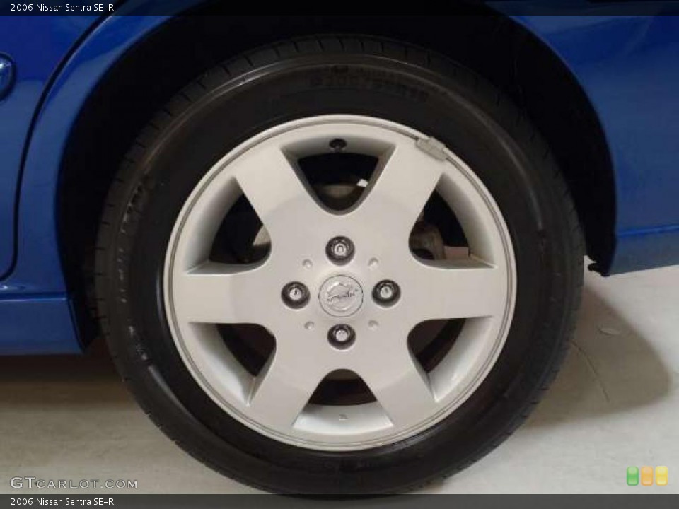 2006 Nissan Sentra SE-R Wheel and Tire Photo #40134909