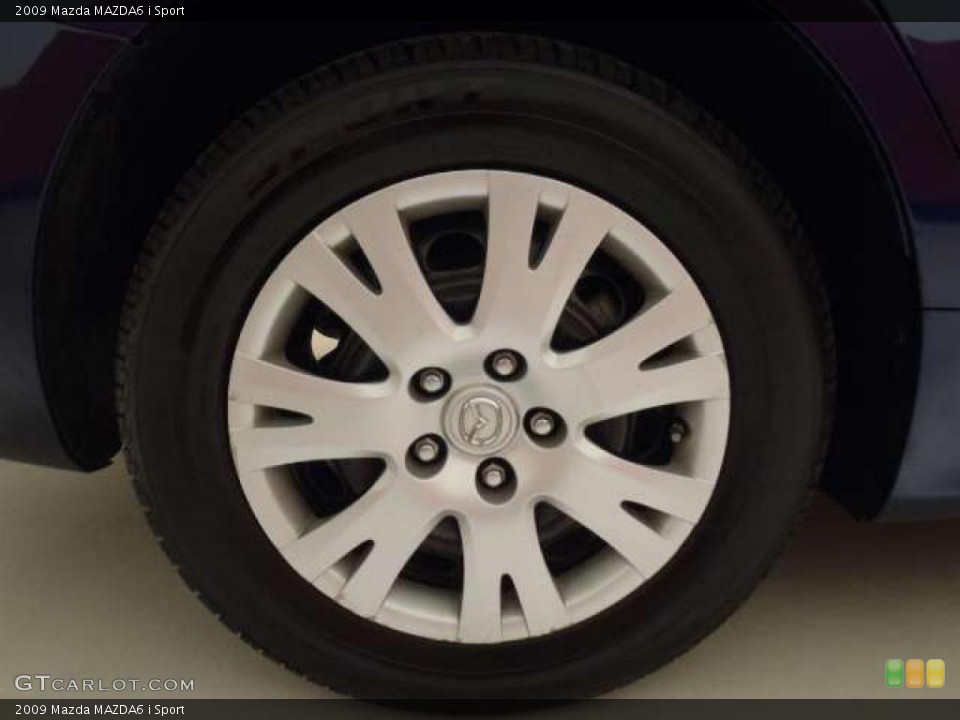 2009 Mazda MAZDA6 i Sport Wheel and Tire Photo #40136613
