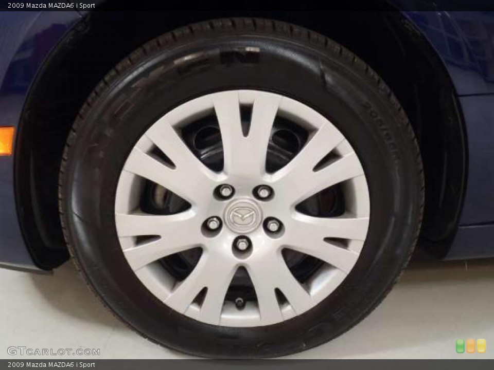 2009 Mazda MAZDA6 i Sport Wheel and Tire Photo #40136641