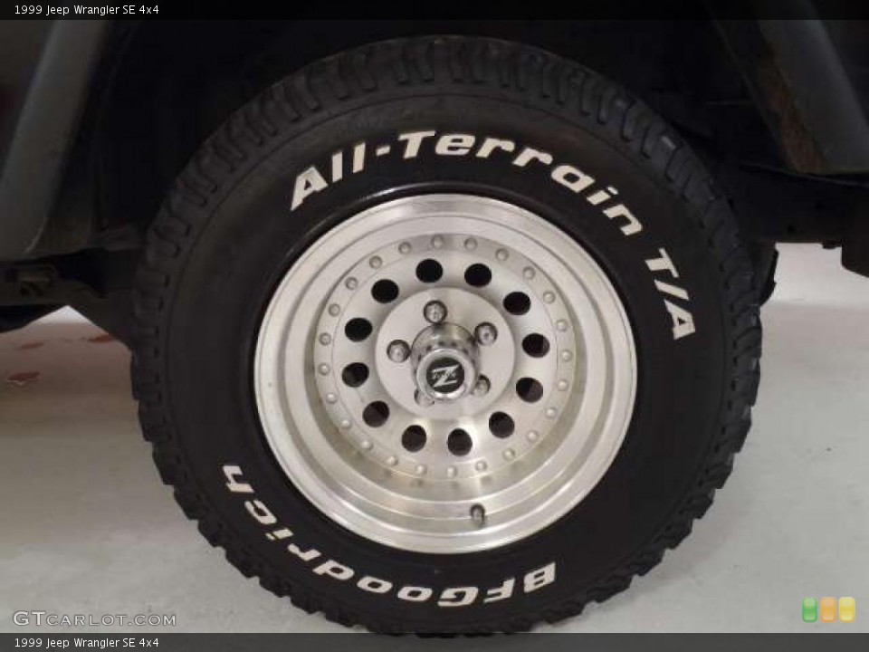 1999 Jeep Wrangler Custom Wheel and Tire Photo #40138029