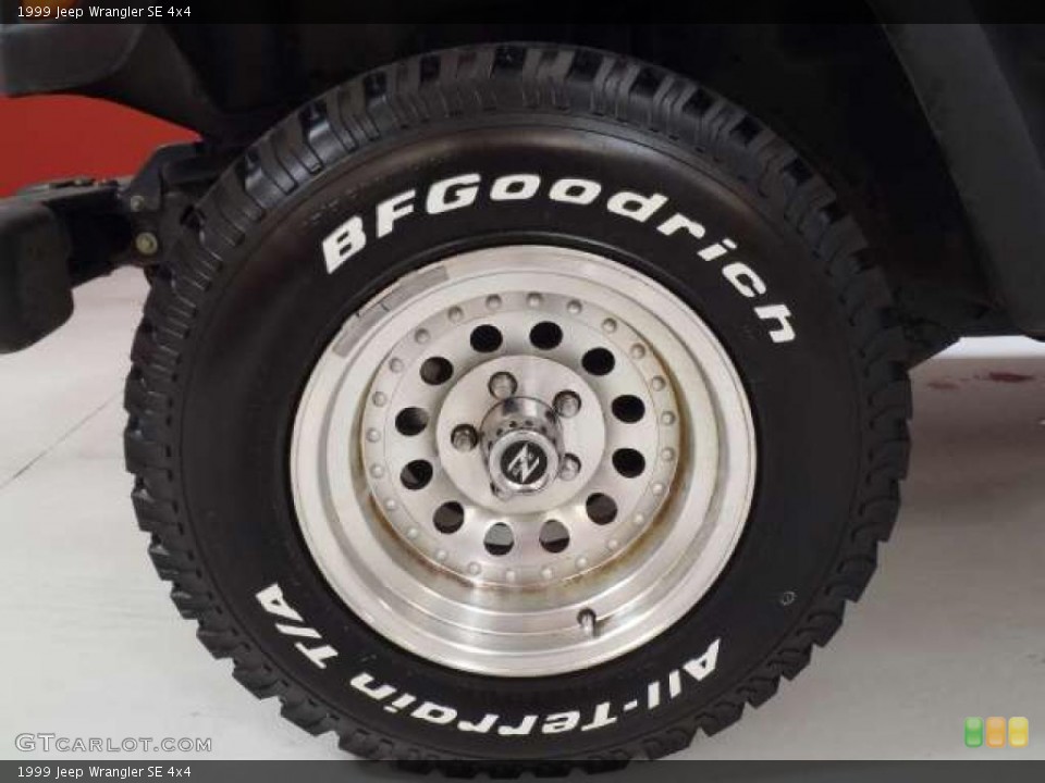 1999 Jeep Wrangler Custom Wheel and Tire Photo #40138045