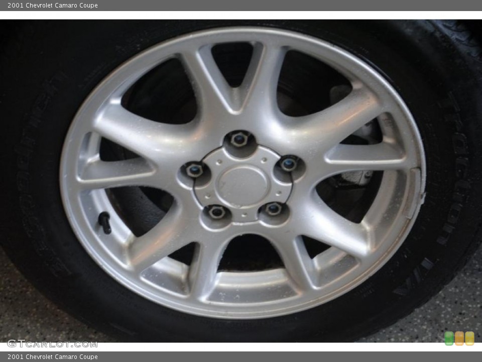 2001 Chevrolet Camaro Coupe Wheel and Tire Photo #40147701