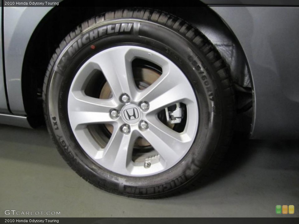 2010 Honda Odyssey Touring Wheel and Tire Photo #40149897