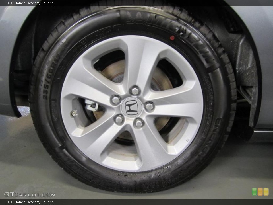 2010 Honda Odyssey Touring Wheel and Tire Photo #40150113