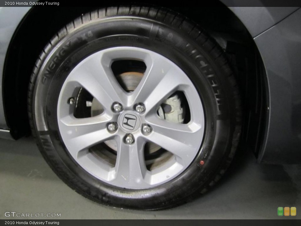 2010 Honda Odyssey Touring Wheel and Tire Photo #40150129